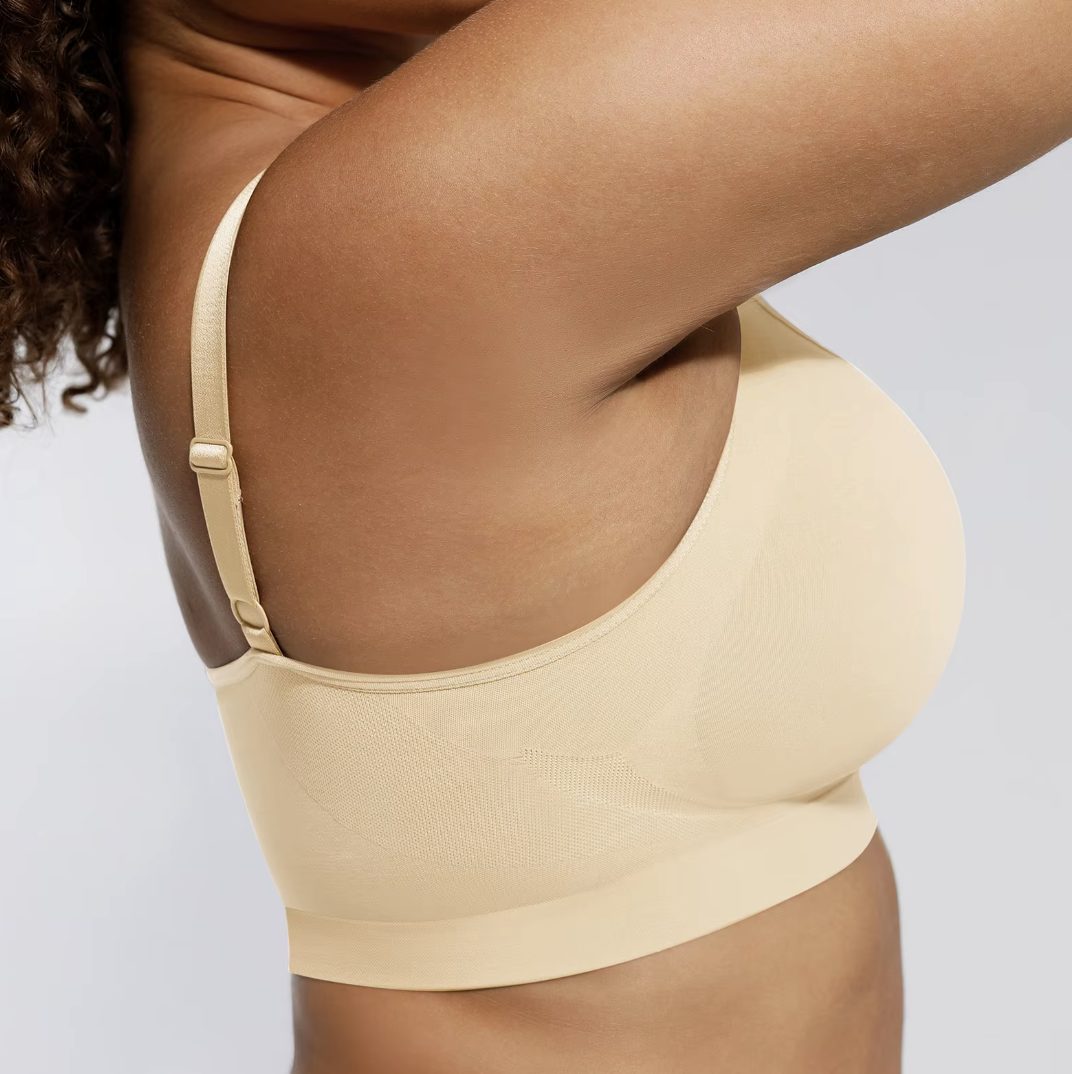 Comvora Seamless Bra fabric detail